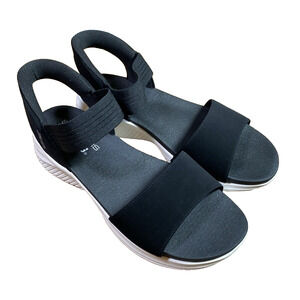 Skechers Womens Never Netter Slip-ins Ultra Flex 3.0 Sandal AN3 Black Size US:10